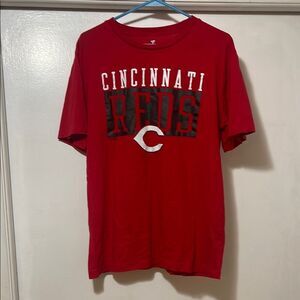 Cincinnati Reds Red T-Shirt fanatics brand size large